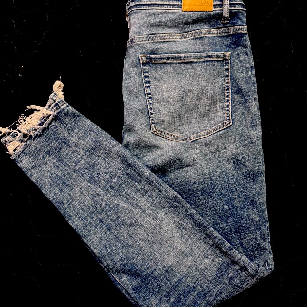 BKE Parker high rise universal fit ankle skinny jeans